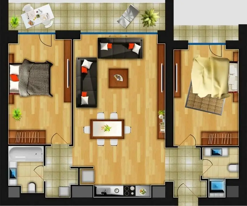 Vanzare 3 camere InCity Dristor-Piata Alba Iulia