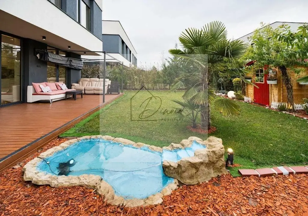 Vila pasiva (verde) lux 4 camere Complex Amber Gardens Tunari ICOM 0%