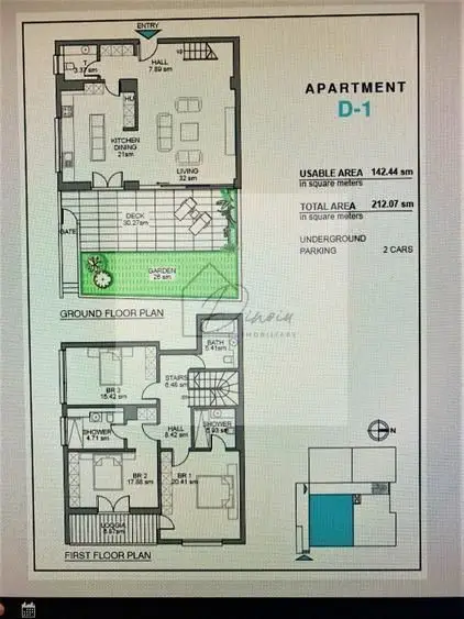 Duplex Premium cu gradina Erou Iancu Nicolae Pipera I 2parcari I COM 0