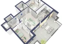 Apartament 3 camere | Balcon 27.3 mp | Etaj 3 | Turnisor