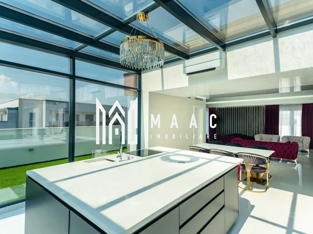 Penthouse 4 camere | Doamna Stanca, Sibiu | 140 mp, 3 terase