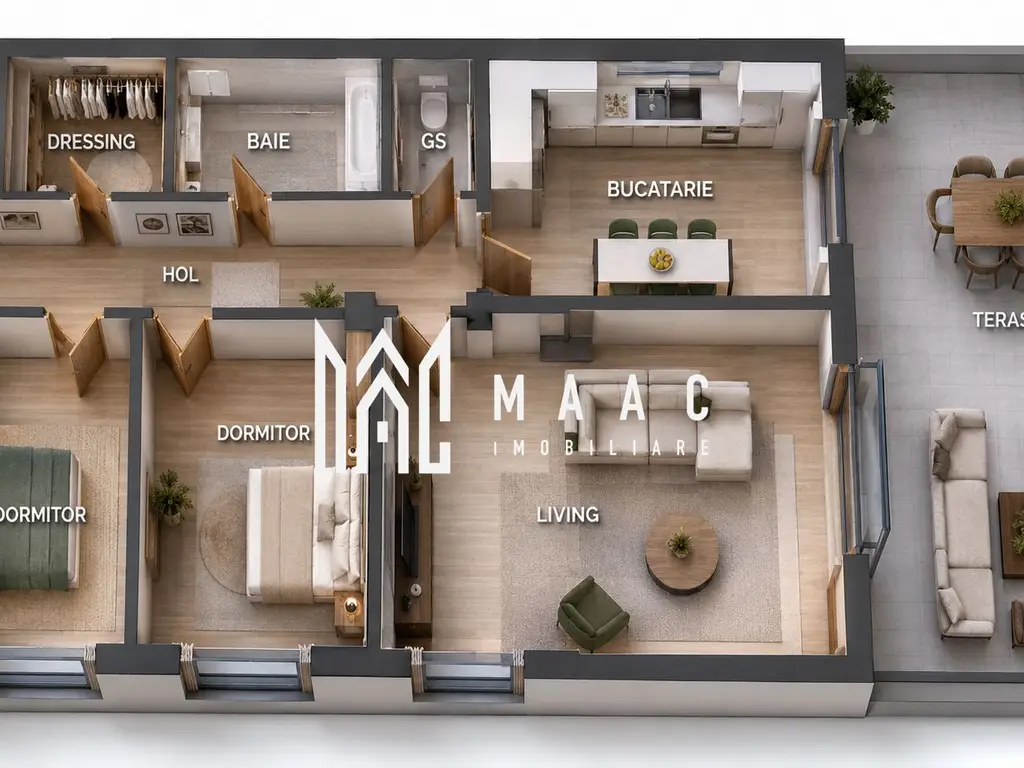 PENTHOUSE PREMIUM | Terasă Panoramică | Avantgarden – Shopping City