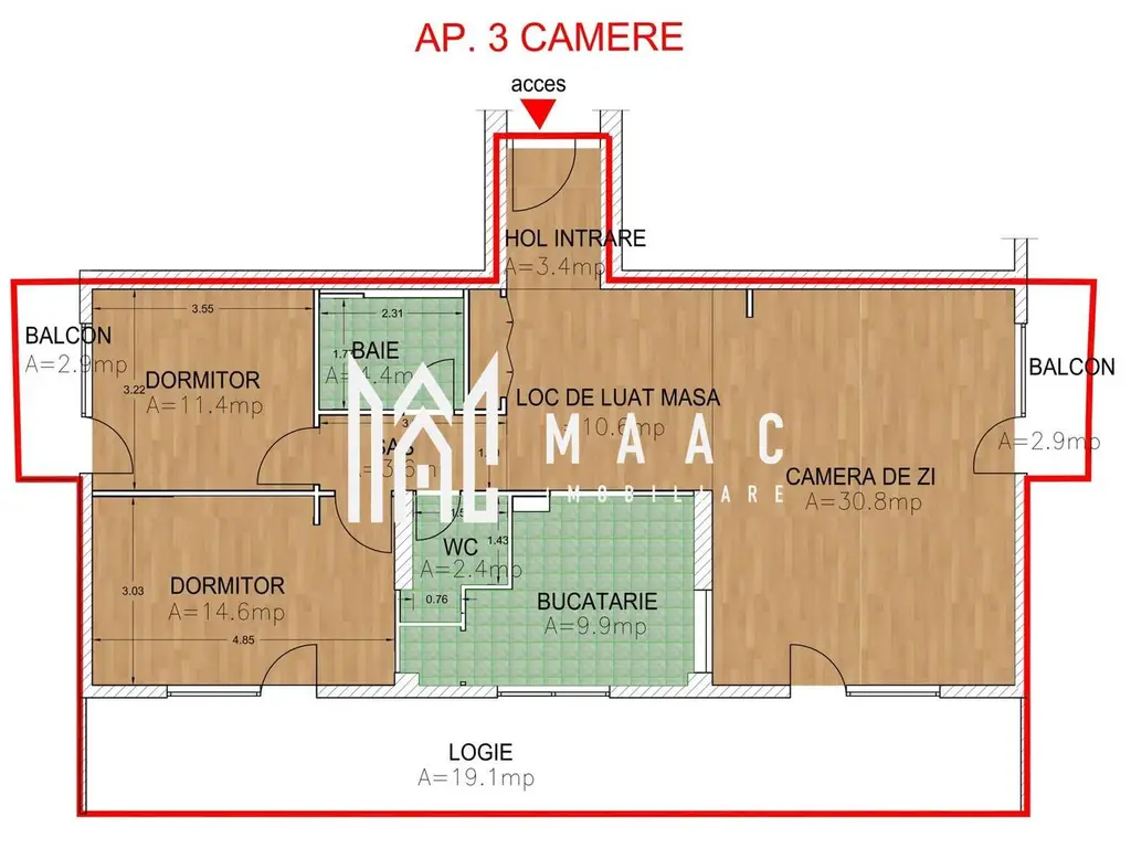 Apartament modern I La cheie I 3 camere I Lift I Hipodrom