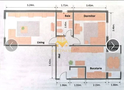 Apartament 2 camere decomandate Zorilor Zona Sigma. Apartament renovat