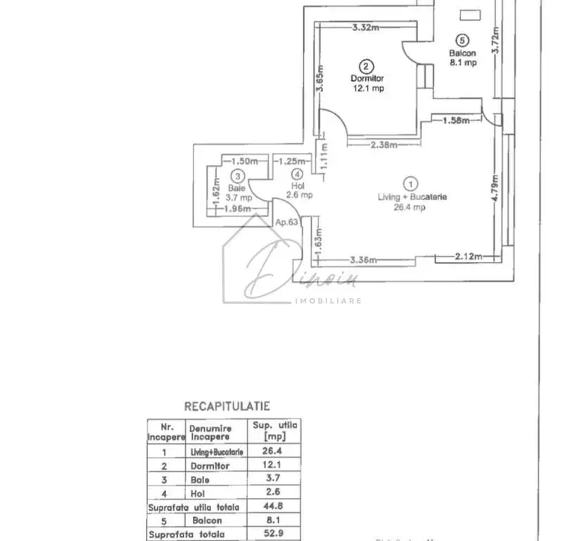 COMISION 0% I 2 camere lux Ivory Residence Pipera I taxare inversa