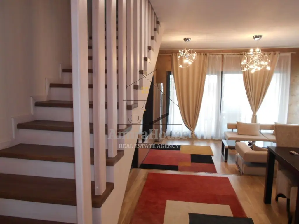 Casa tip duplex, 170 mp utili, 250 mp teren, finisata, mobilata, zona E.Ionesco