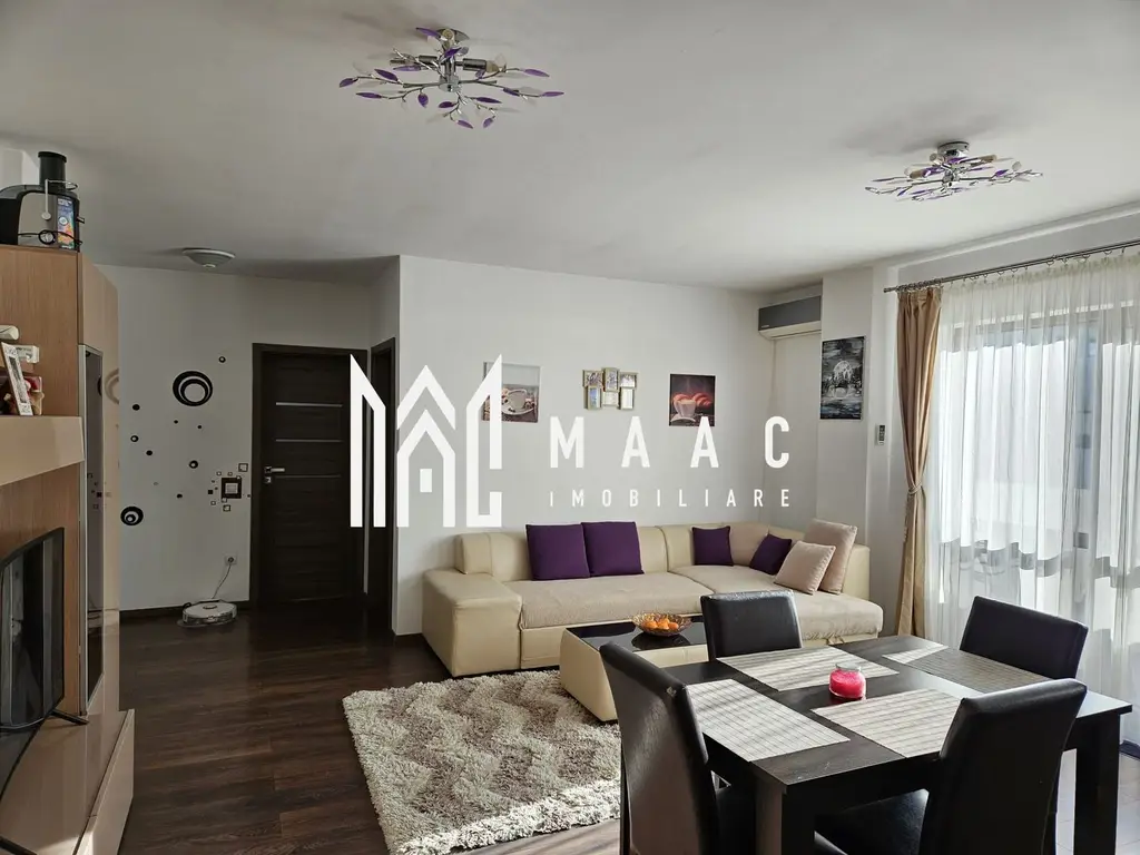 Apartament elegant cu 3 camere, 66 mp utili – Doamna Stanca