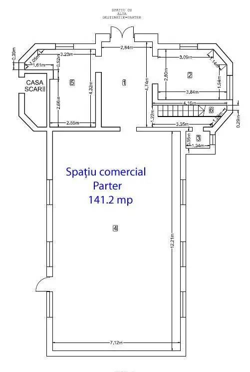Imobil (spațiu comercial și apartament) de vânzare, Calea Șerban Vodă, București