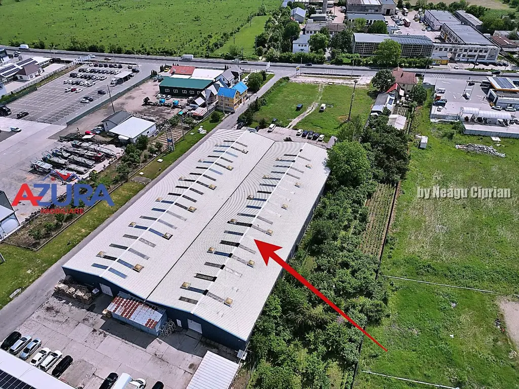 Hala industrială– 1.800 mp + birouri 400 mp | DN73, Maracineni
