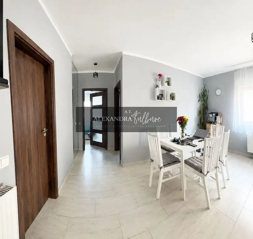 Apartament decomandat 2 camere, dressing, balcon, parcare, Buna Ziua