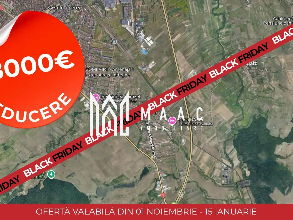 Black Friday Teren 500mp I Utilități I Investiție I Șelimbăr