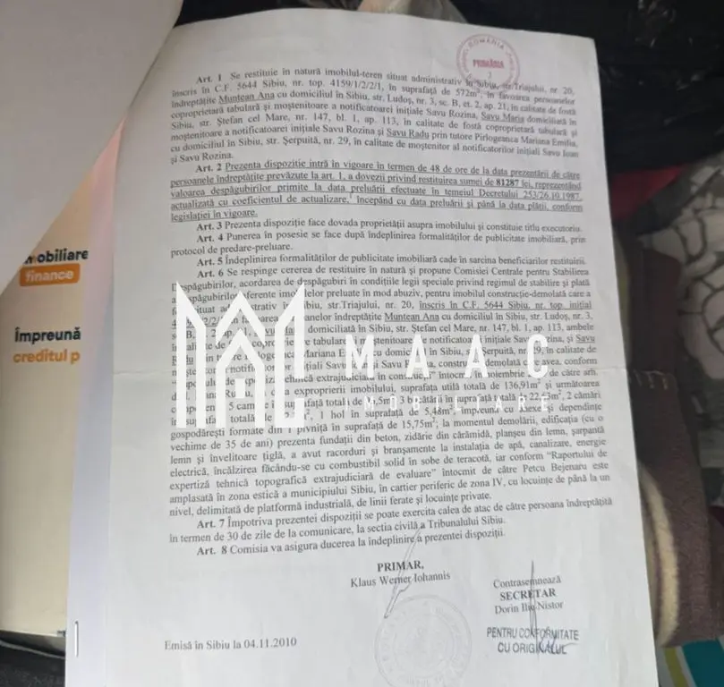 Teren intravilan 572 mp | Trei Stejari, Sibiu | front 19 m, utilități
