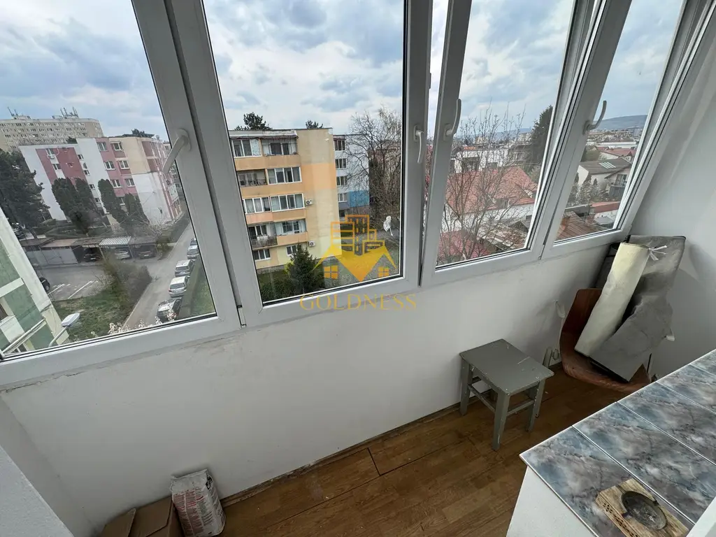 3 camere, semi, 4/4, balcon, Gheorgheni Zona Titulescu, Interservisan