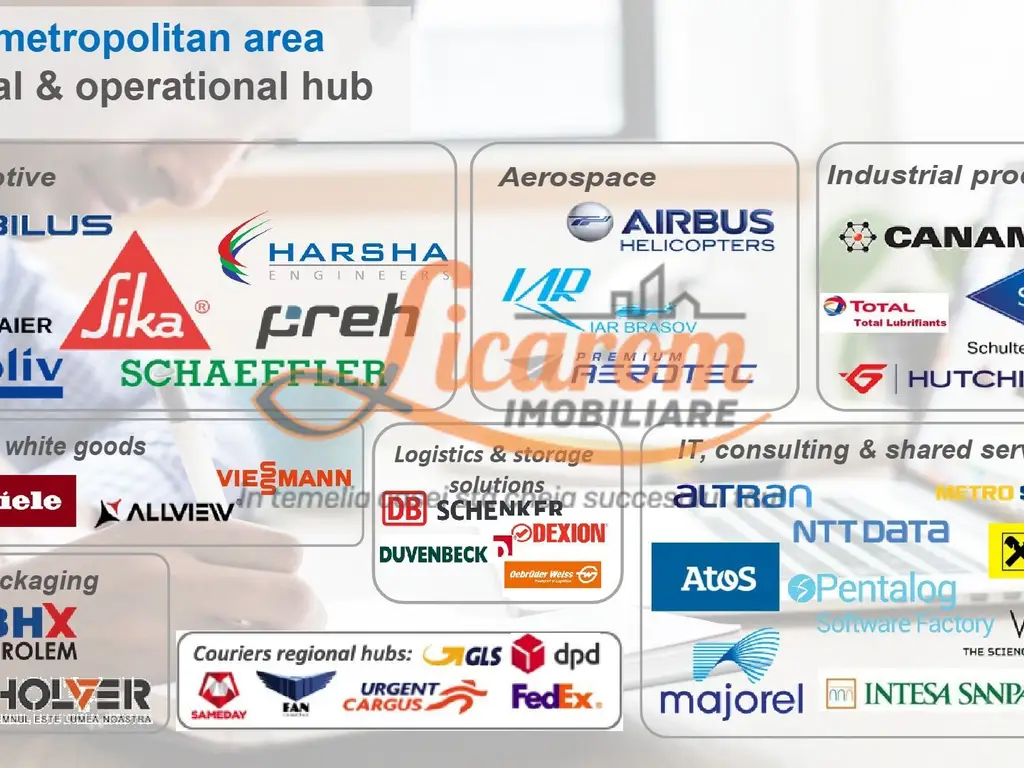 Codlea teren constructii industriale sau logistice 8 ha pana la 24 Ha
