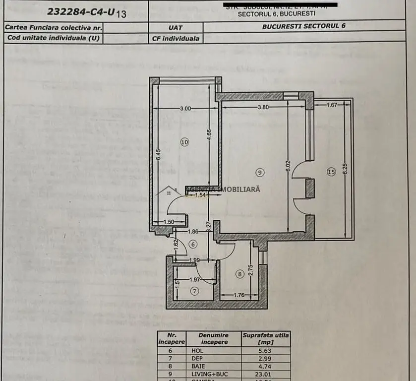 2 camere Bloc 2026 | 64 mp | Lujerului – Plaza | Comision 0