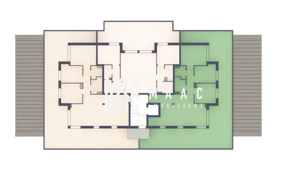 Penthouse 3 camere | Etaj 4 | Balcon 107.2 mp | Turnisor