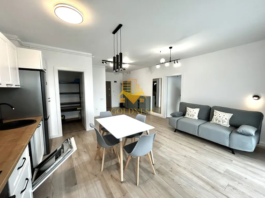 2 camere open space, Modern, Parcare, Oncos, Floresti