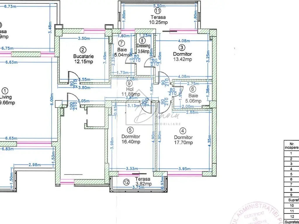 COM 0% I Apartament 4 camere Pipera Rond OMV I terasa spectaculoasa