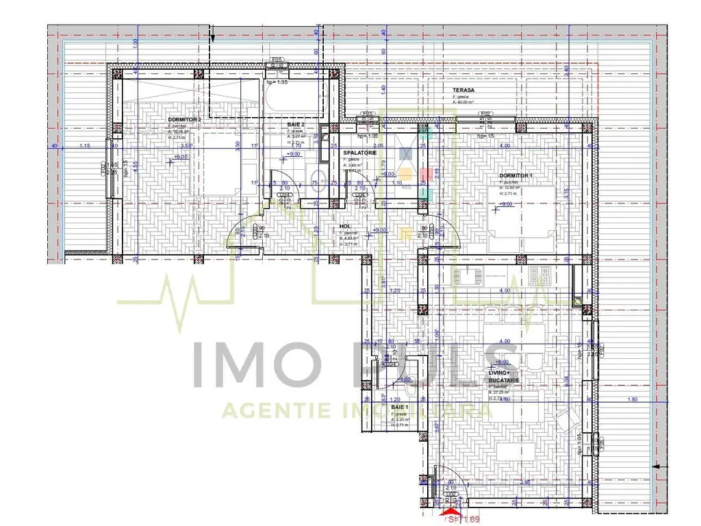3 Camere. 2 Bai. Tersa 40 mp. Torontalului. Bloc nou. Lift.