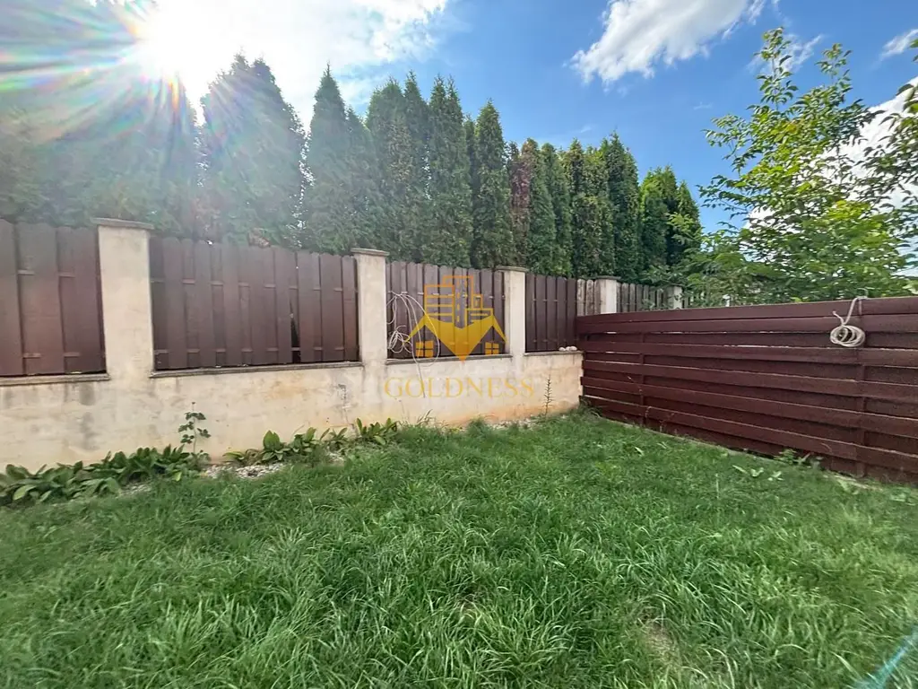 Duplex, 4 camere, modern, curte, terasă, 200mp teren, Florești