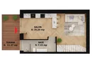 Apartament nou, 2 camere, 177 000 Euro. Comision 0.
