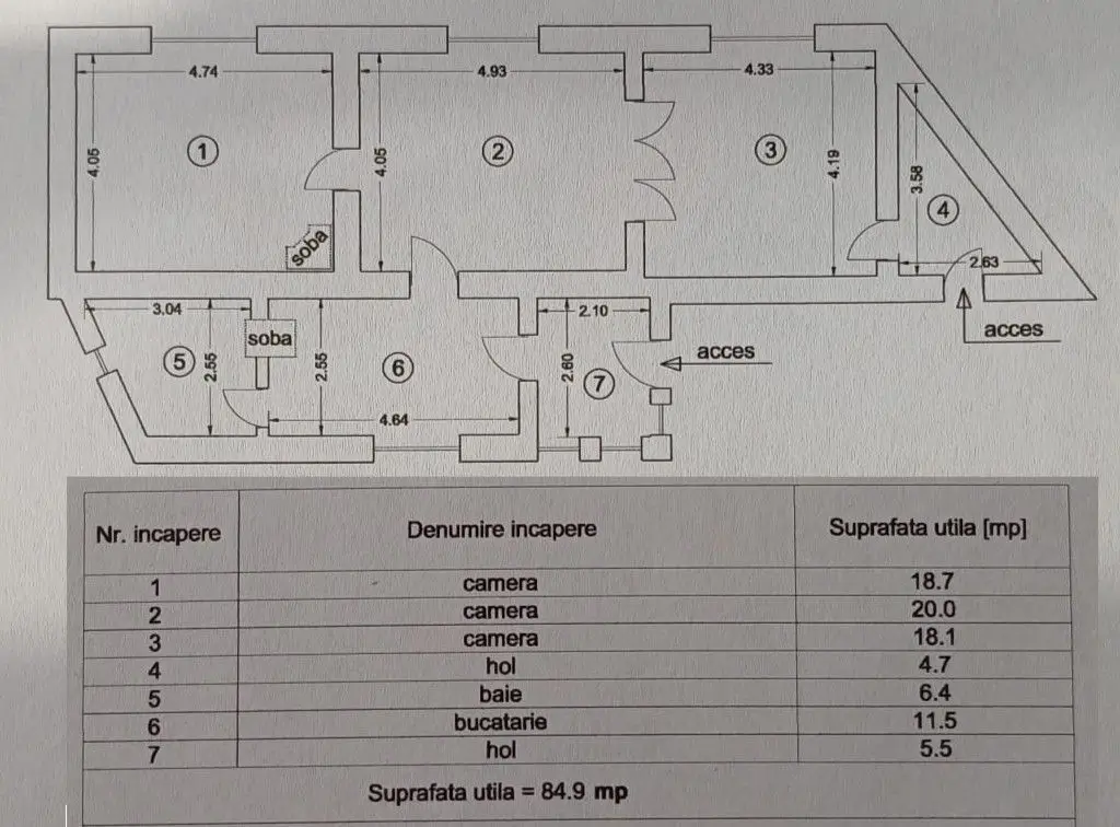 Casă individuală de renovare în Bod, Brașov