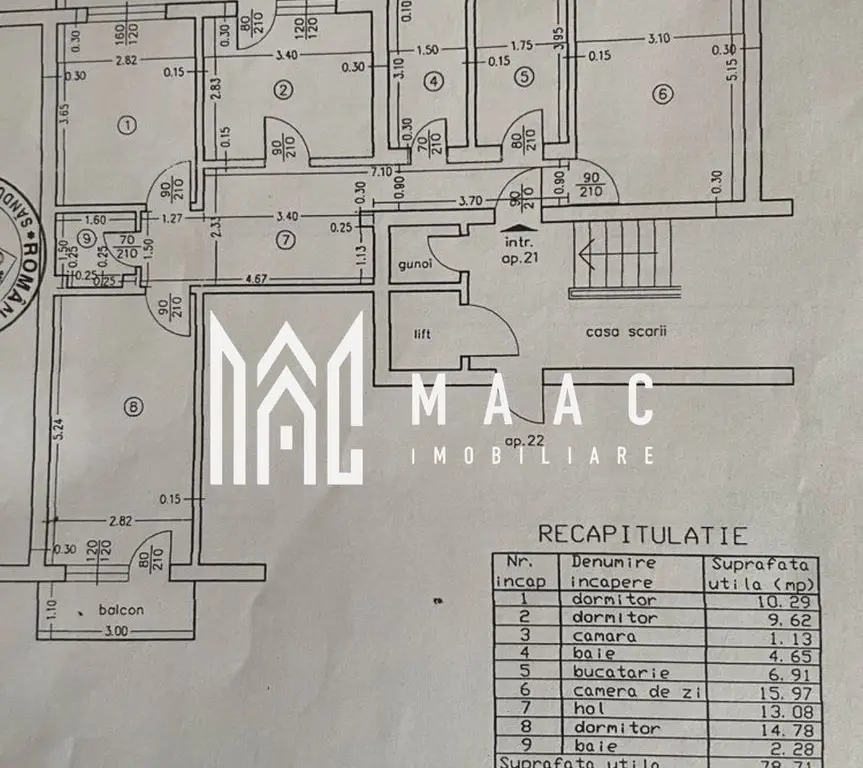 Apartament 4 camere| 90 MP | Ostroveni