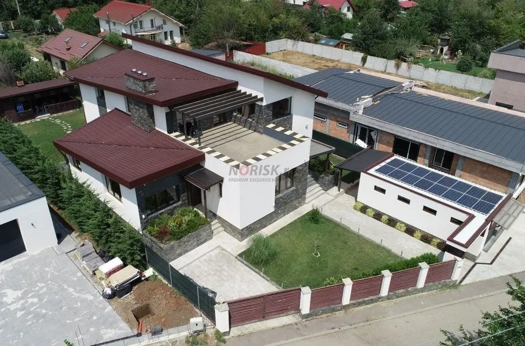 Balotesti vila de lux 8 camere, 450mp utili, la 20 min de Bucuresti