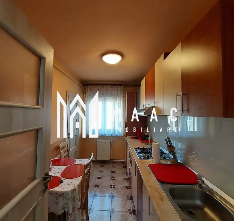 Apartament 2 camere decomandat | Ștrand, Sibiu | 50 mp, etaj 3, balcon