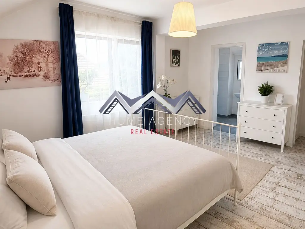 Casă individuală Tunari | 4 camere | Dormitor la parter | Teren 400 mp
