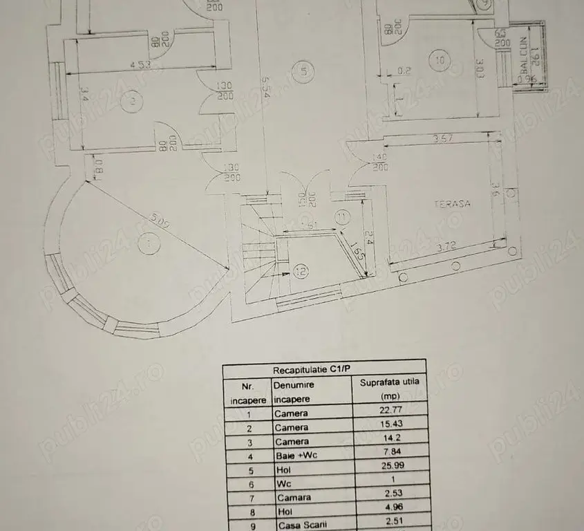 BRASADAS vinde casa cu 14 camere in Iasi zona CENTRALA.