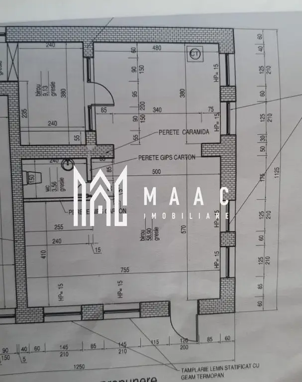 Spatiu comercial de inchiriat 72 mp Strada 9 mai