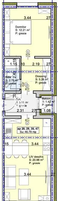 Apartament 2 Camere | Etaj 1 I Lift | Lazaret | Predare Mai 2025