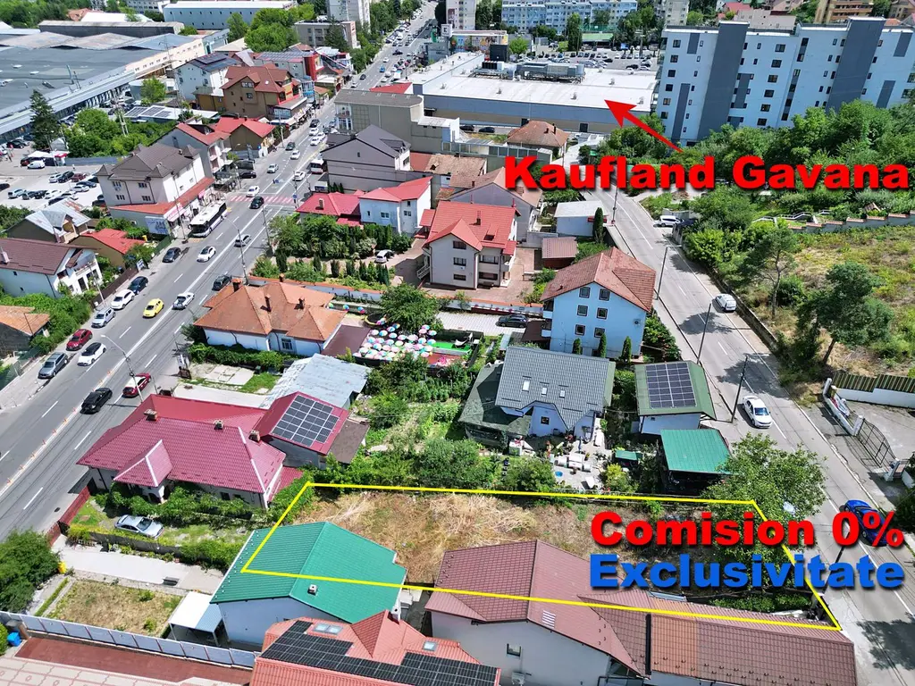 Teren 472 mp, Găvana - Aleea Spitalului, liber, gata de construit