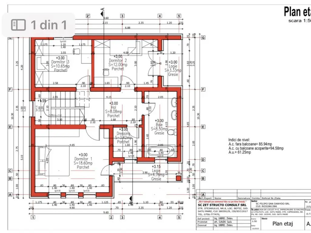 BRASADAS vinde casa NOUA in Complexul Danydo Residence
