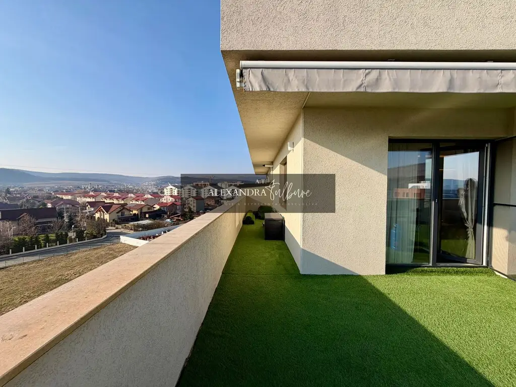 Penthouse de vanzare | 3 camere | 2 bai | 76mp | terasa 76mp | garaj
