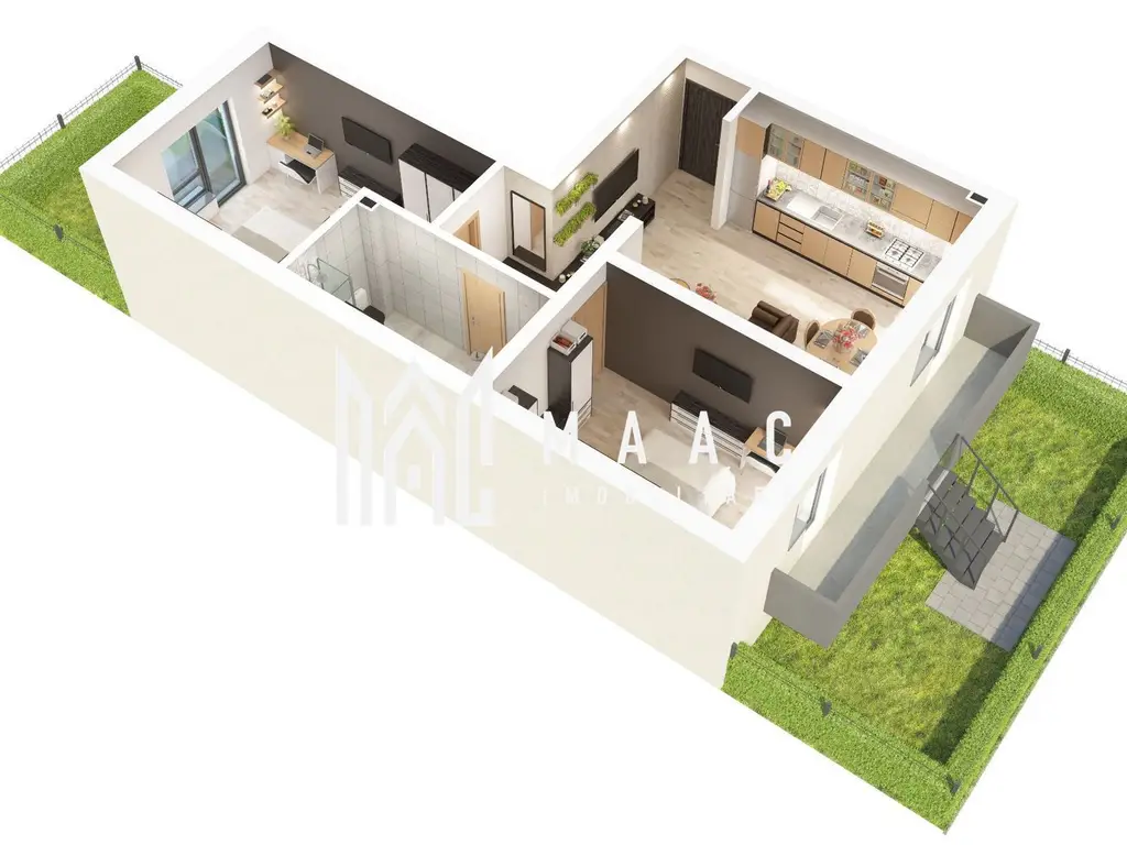 Apartament 3 Camere | Parter |  Gradina |
