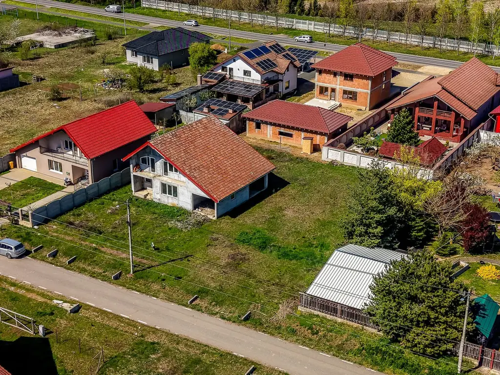 🏡 Casă P+1 la gri | 239 mp construiți | Călugareni -14 km de Arad