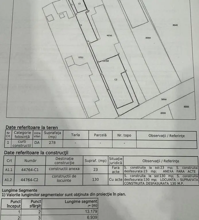 Casă de vânzare pe strada Sabarului
