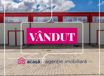 VANDUT - Hala industriala de vanzare in Parc Industrial UTA 2 Arad