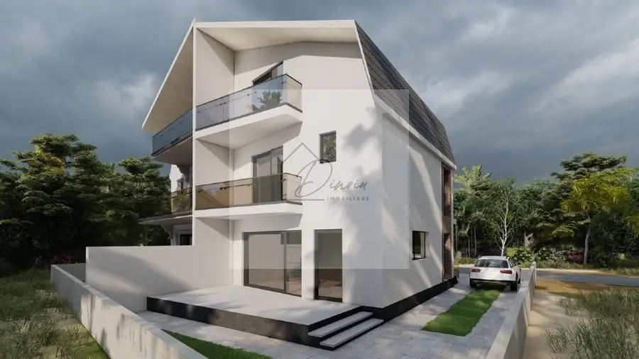Vila 5 camere Otopeni - centru I individuala, calcan I P+1E+M I COM0%