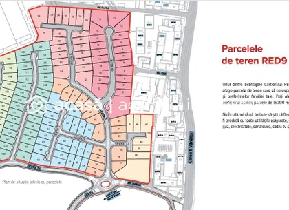 Teren pentru construcție de case, în ARED CITY.