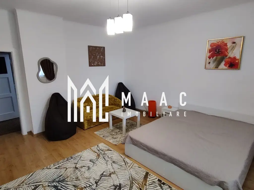 Apartament 1 camera | Etaj 1 | Decomandat | Terasa | Central