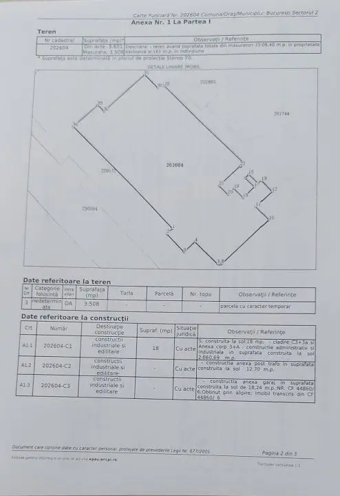 Pachet cladire matriterie si cladire productie/ depozit Baicului 82