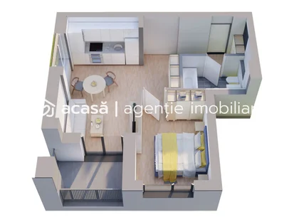 Comision 0%, Apartamente NOI cu 2 camere la ARED Cel mai mic pret