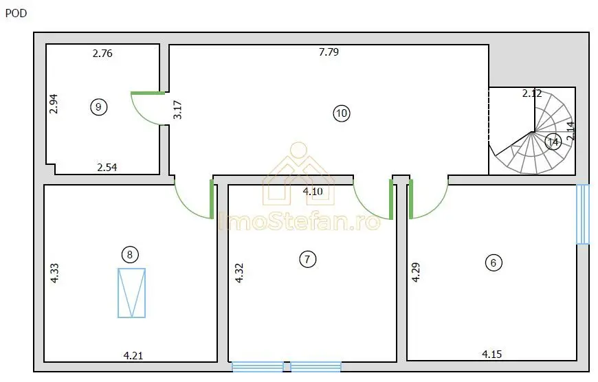 Apartament 5 camere | 175 mp utili | Militari Residence