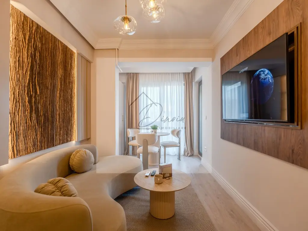 Studio dublu Ivory Residence Pipera I lux mobilat I balcon I COM0%