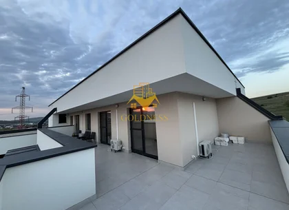 3 camere, modern, parcare, prima închiriere, terasă 46 mp, totul nou