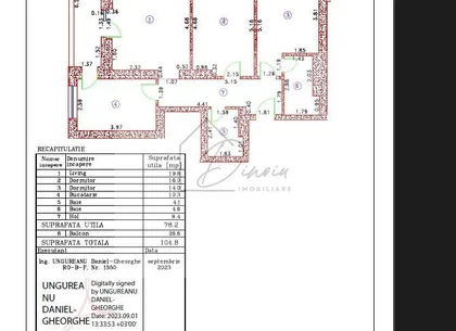 Apartament 3 camere CORTINA NORTH Pipera Aviatiei I 105 mp I COM 0%