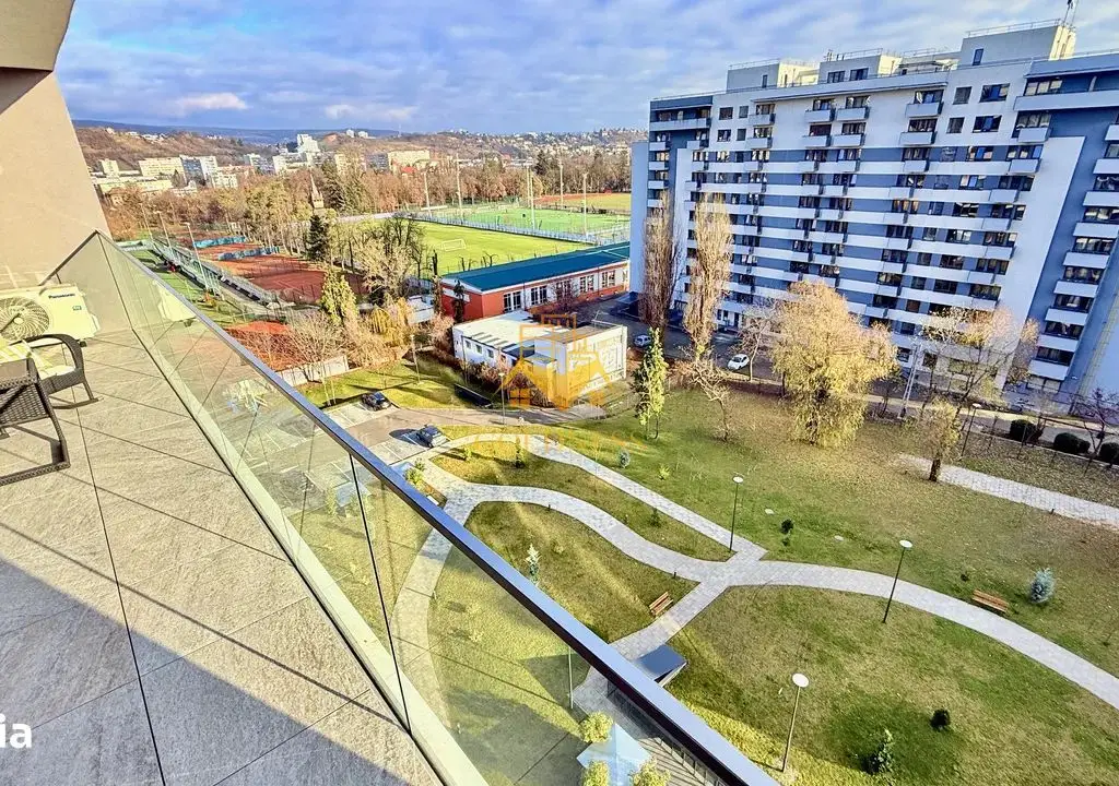 2 camere, premium, AC, garaj, bloc nou, Plopilor zona parcul Rozelor
